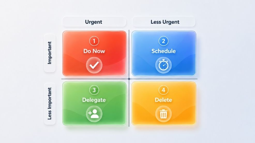 What Is the Eisenhower Time Management Matrix? The 4 Quadrants Explained