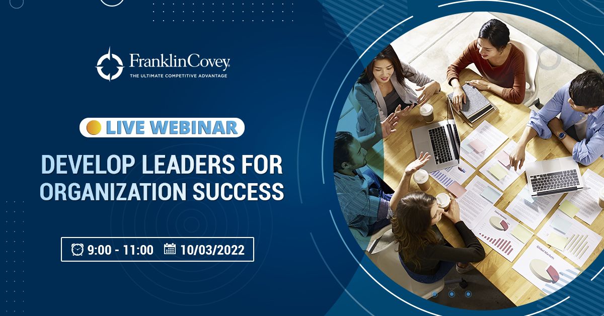 Live Webinar: Develop Leaders For Organization Success