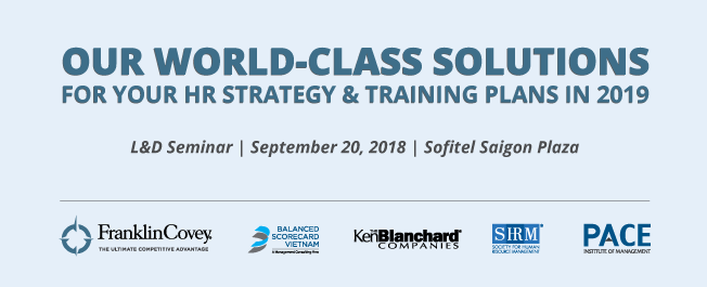 L&D Seminar: Our World-Class Solutions For Your Hr Strategy & Training Plans In 2019