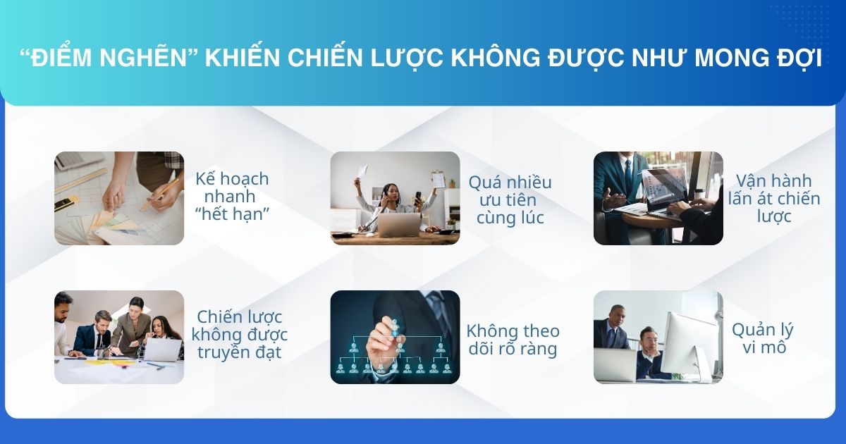 nguyên nhân khiến chiến lược không như mong đợi