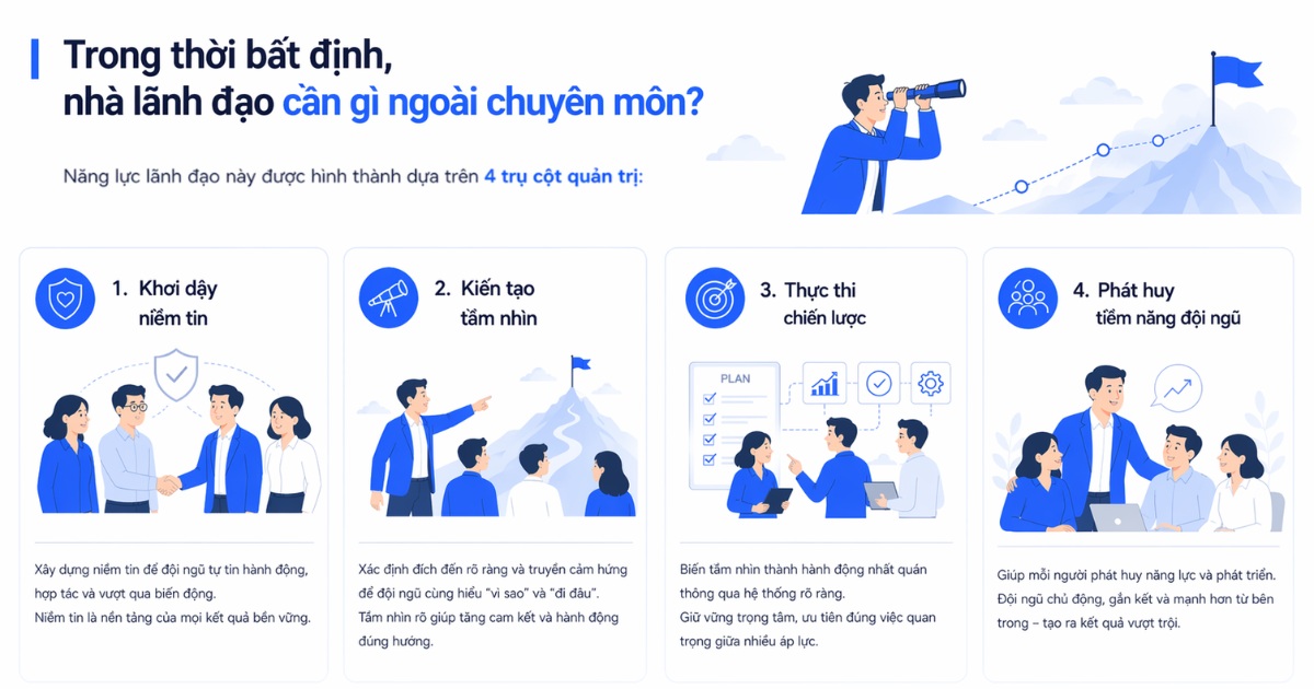 chân dung lãnh đạo thời bất định